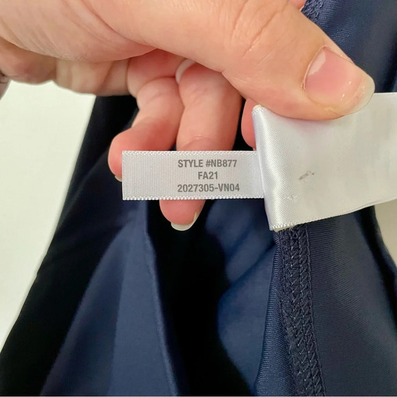 Madewell MWL Form High-Rise 25" Leggings Navy Blue - Picture 8 of 9